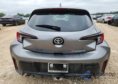 2025 Toyota Gr Corolla Core from USA, damaged, VIN JTNABAAE4SA019156